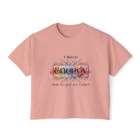 I Match Energy Women's Boxy Tee