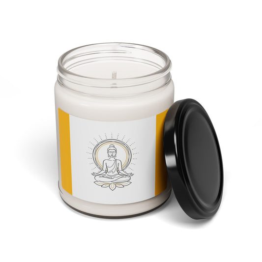 Meditation Soy Candle — 9oz Scented Jar for Mindfulness & Relaxation