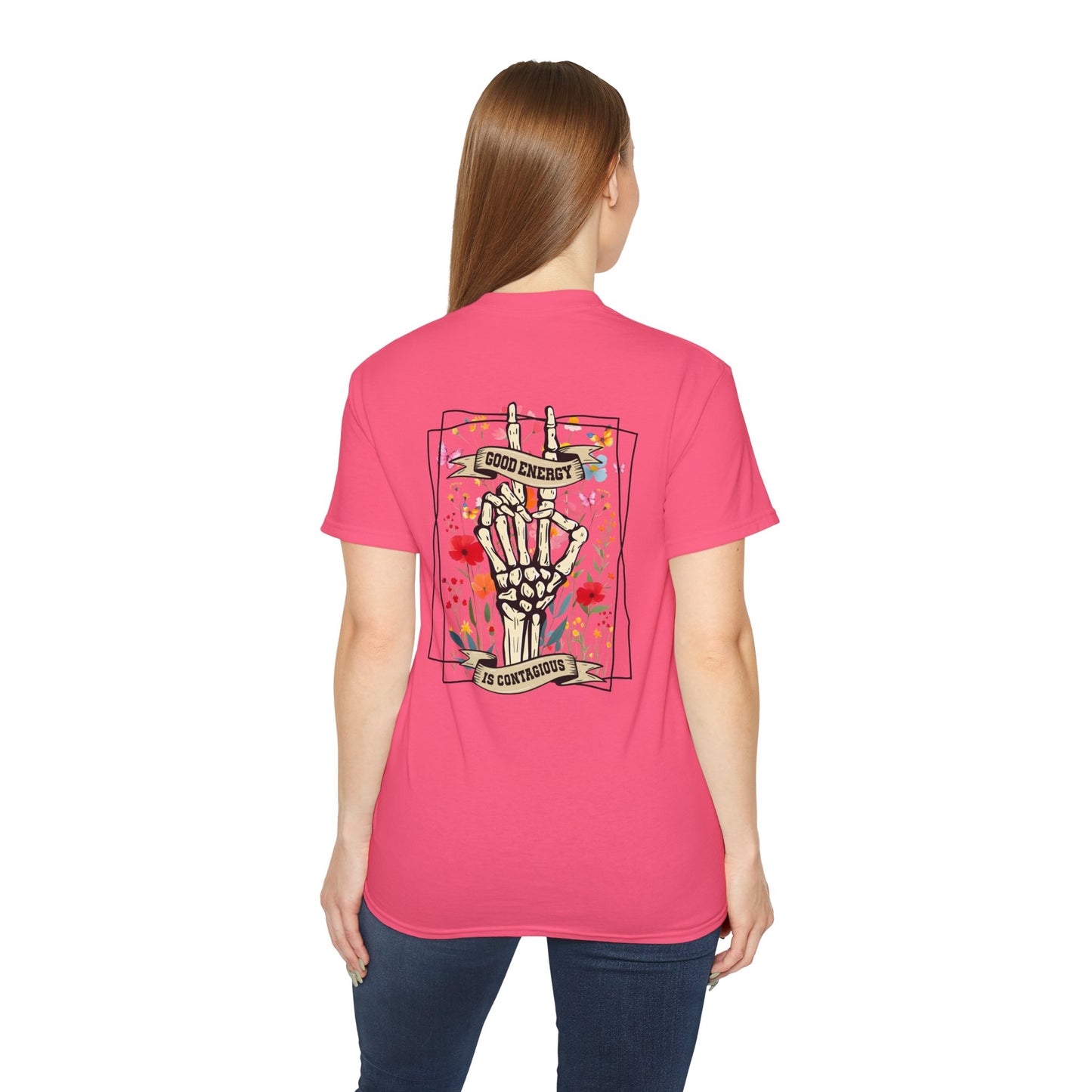 “Good Energy is Contagious” Graphic T-Shirt