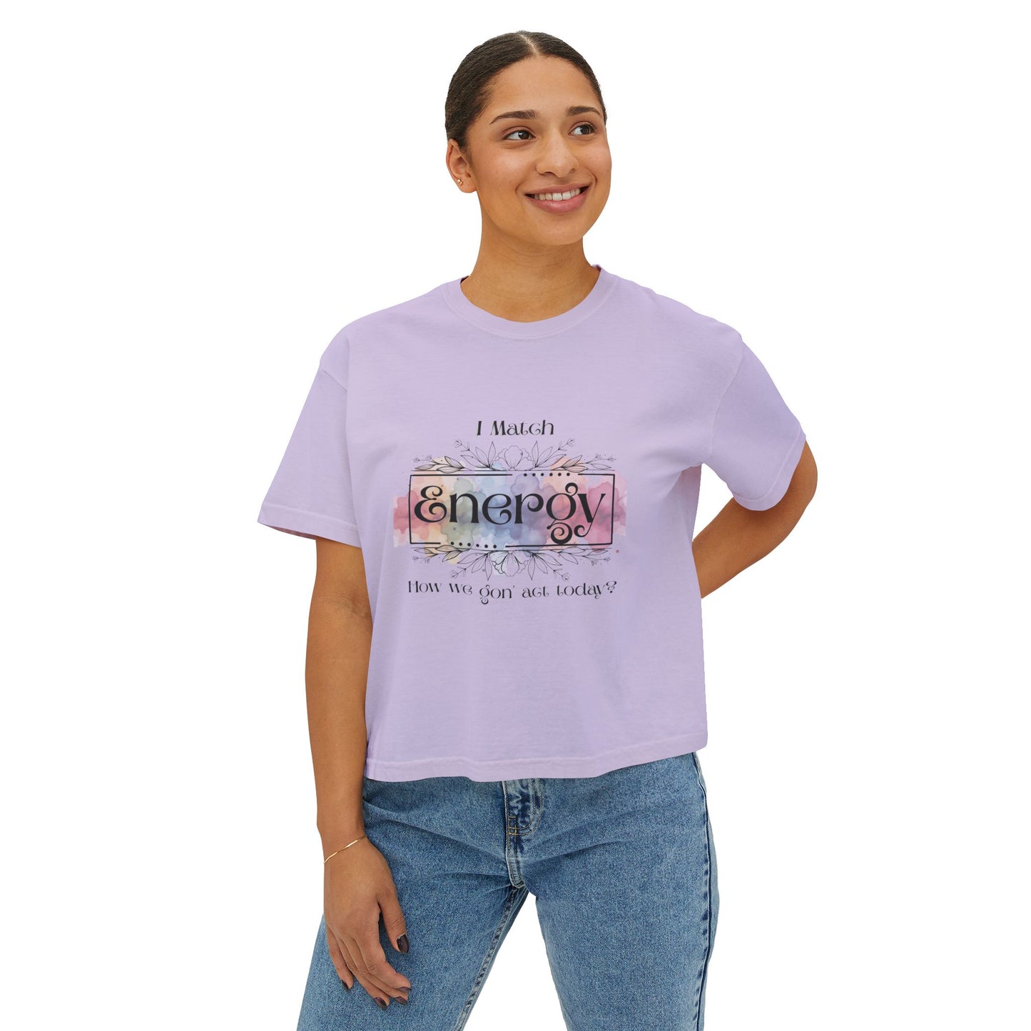 I Match Energy Women's Boxy Tee