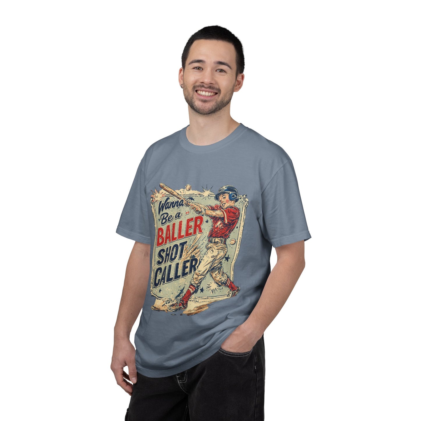 Baller Shot Caller Baseball T-Shirt