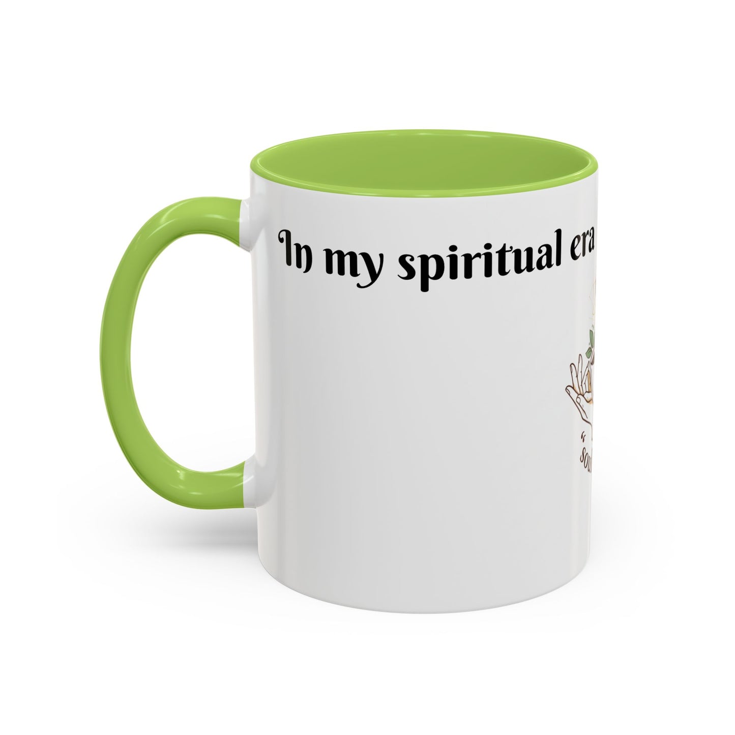 Coffee Mug — "Soul Brewed" Spiritual Coffee Cup (But First, Coffee!)
