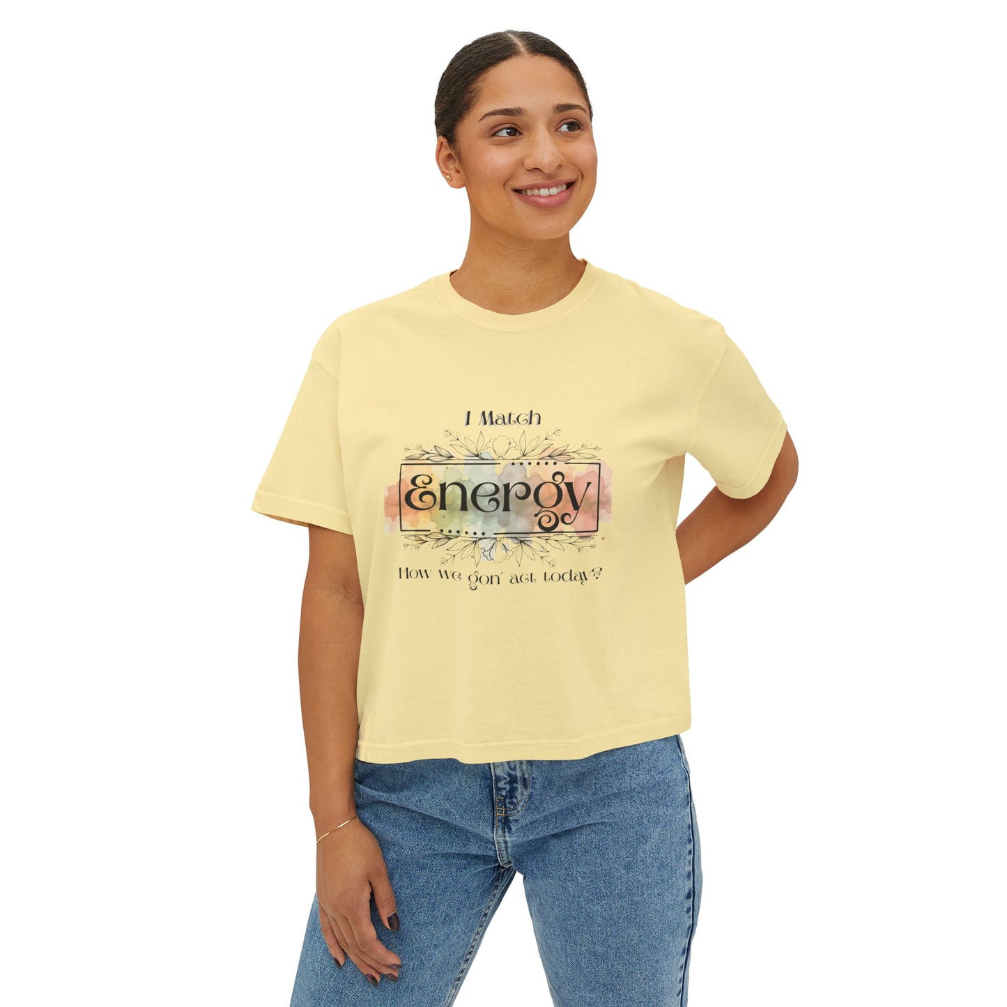 I Match Energy Women's Boxy Tee