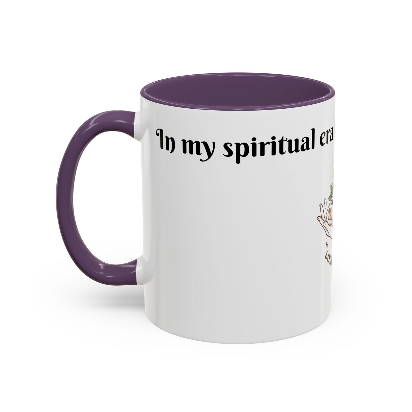 Coffee Mug — "Soul Brewed" Spiritual Coffee Cup (But First, Coffee!)