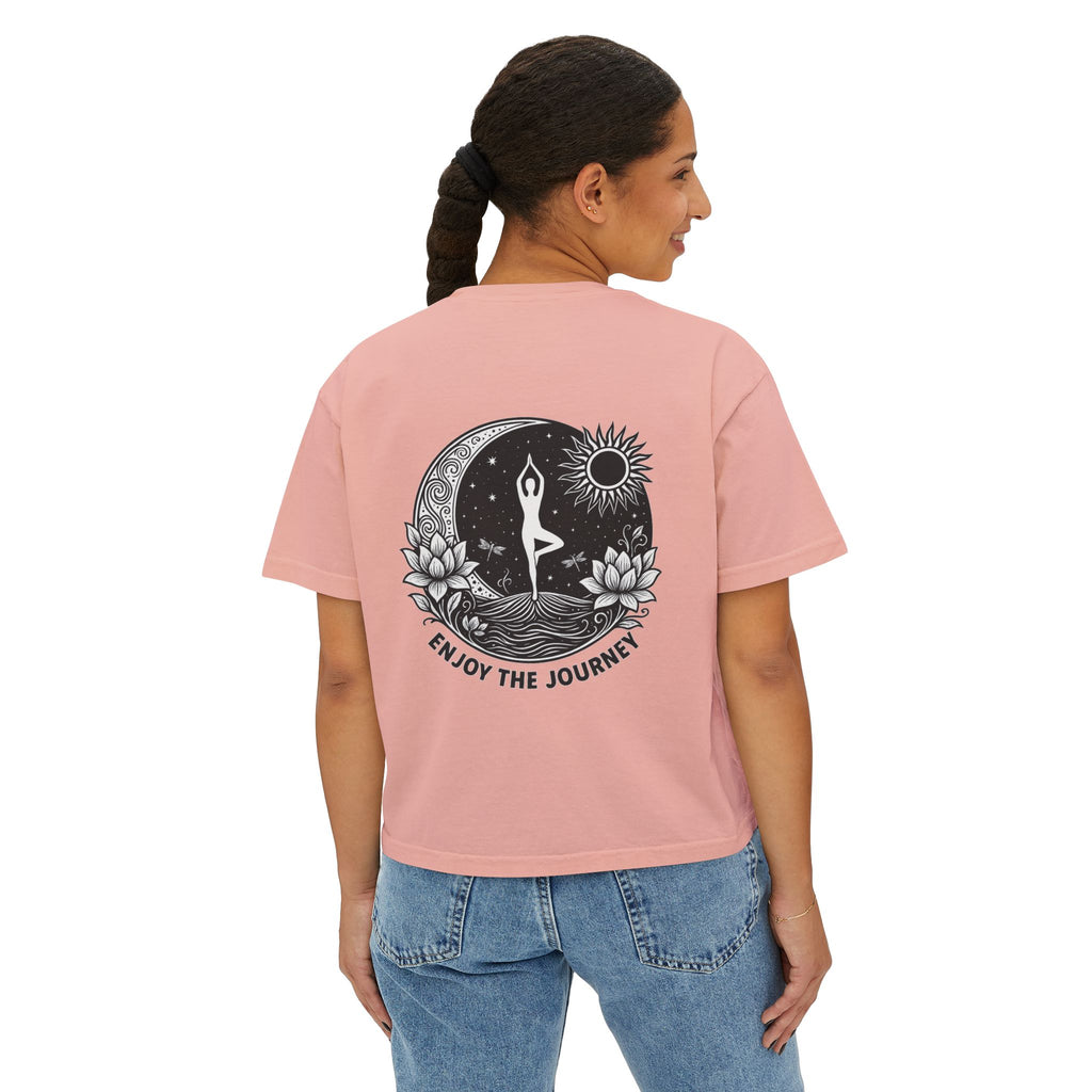 The Beauty Along the Way Tee - “Enjoy the Journey” Women’s Casual T-Shirt