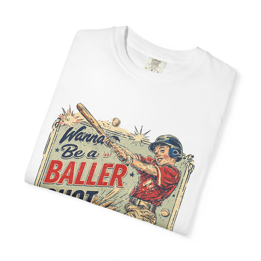 Baller Shot Caller Baseball T-Shirt