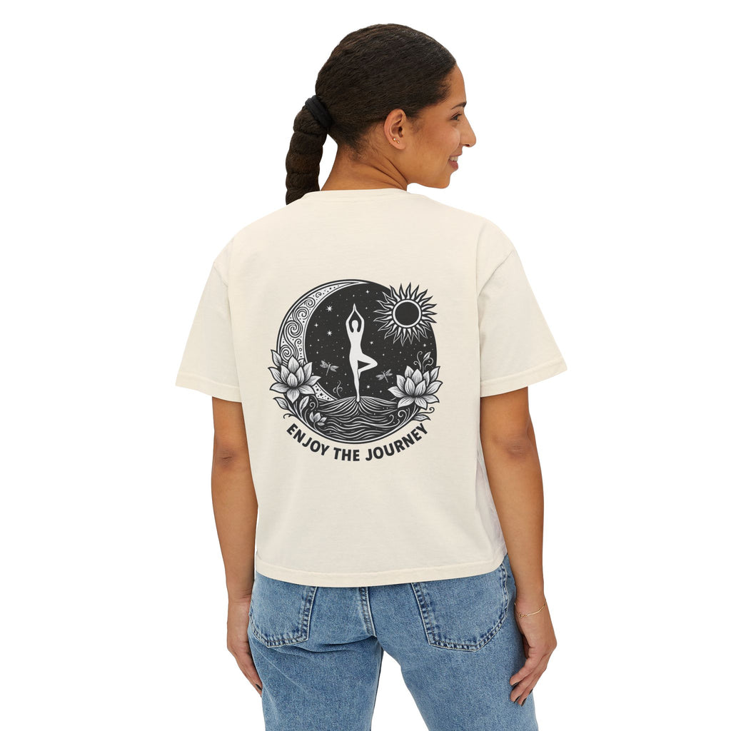 The Beauty Along the Way Tee - “Enjoy the Journey” Women’s Casual T-Shirt