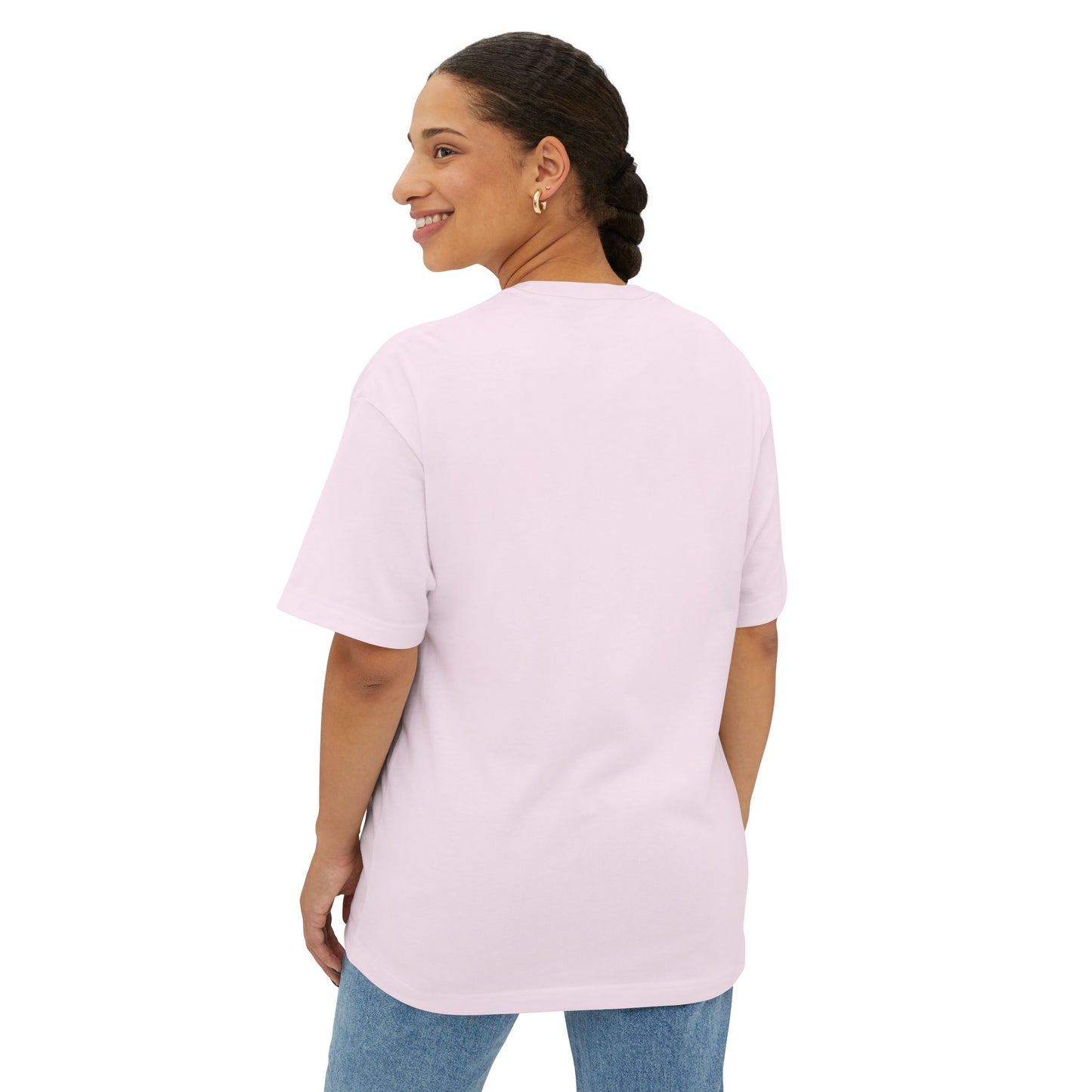 Spiritually Optimistic Tee — "I’m Not Delusional, I’m Spiritually Optimistic" Oversized Boxy Shirt