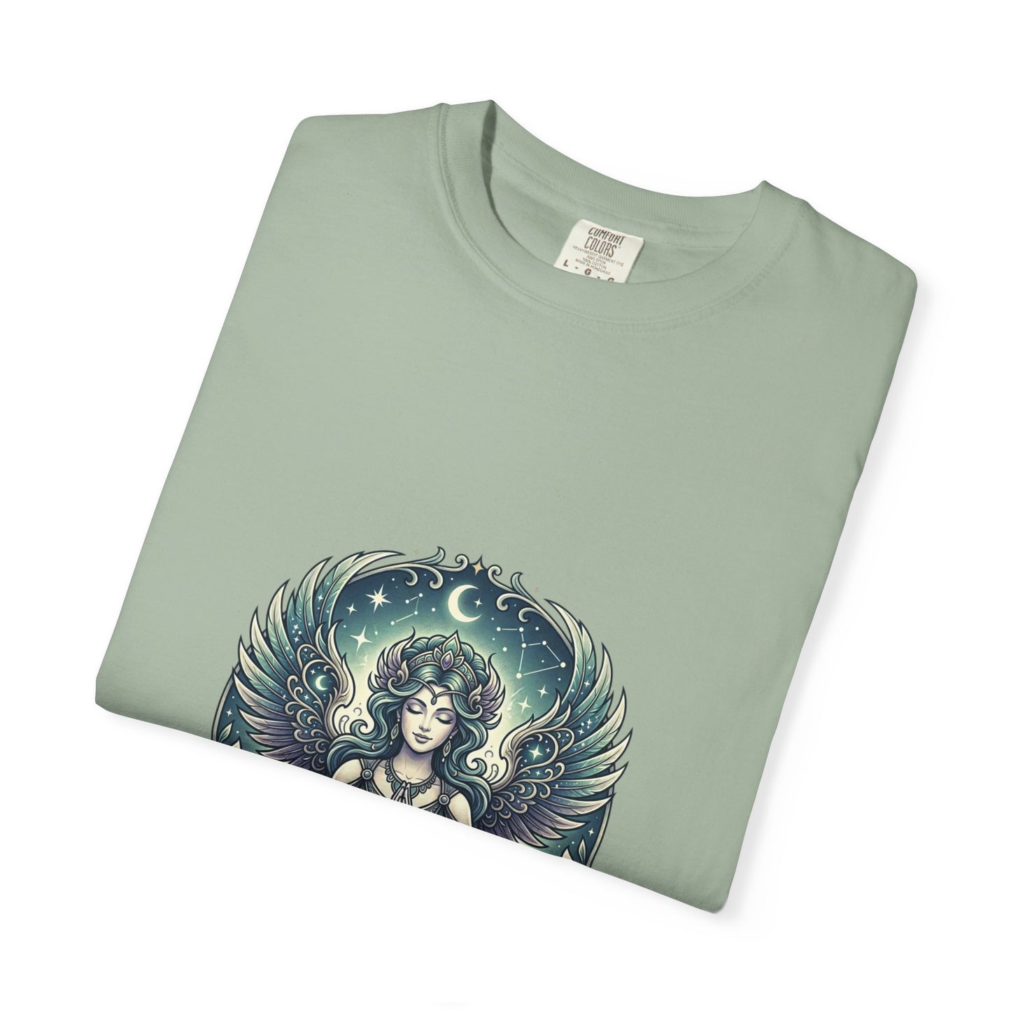 Angel Art T-Shirt — "Rise in Grace" Spiritual Graphic Tee