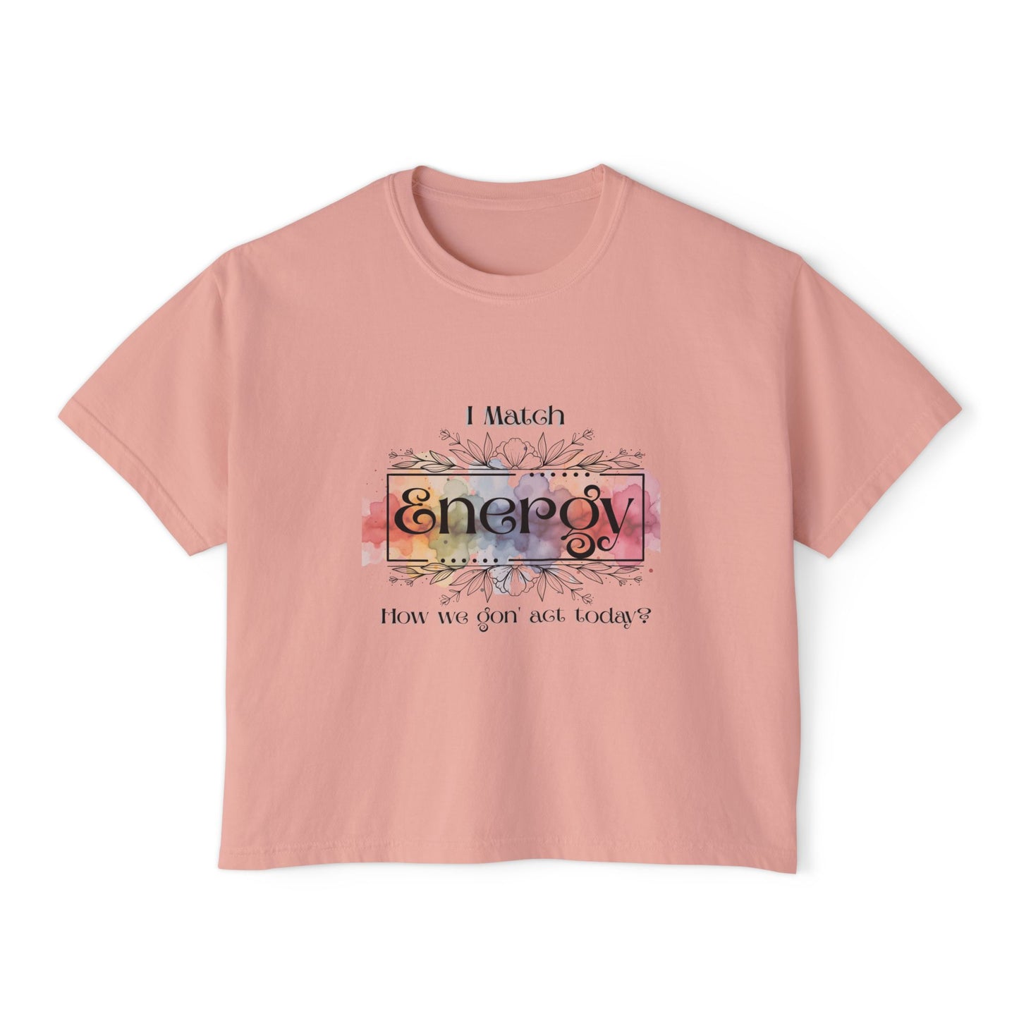 I Match Energy Women's Boxy Tee