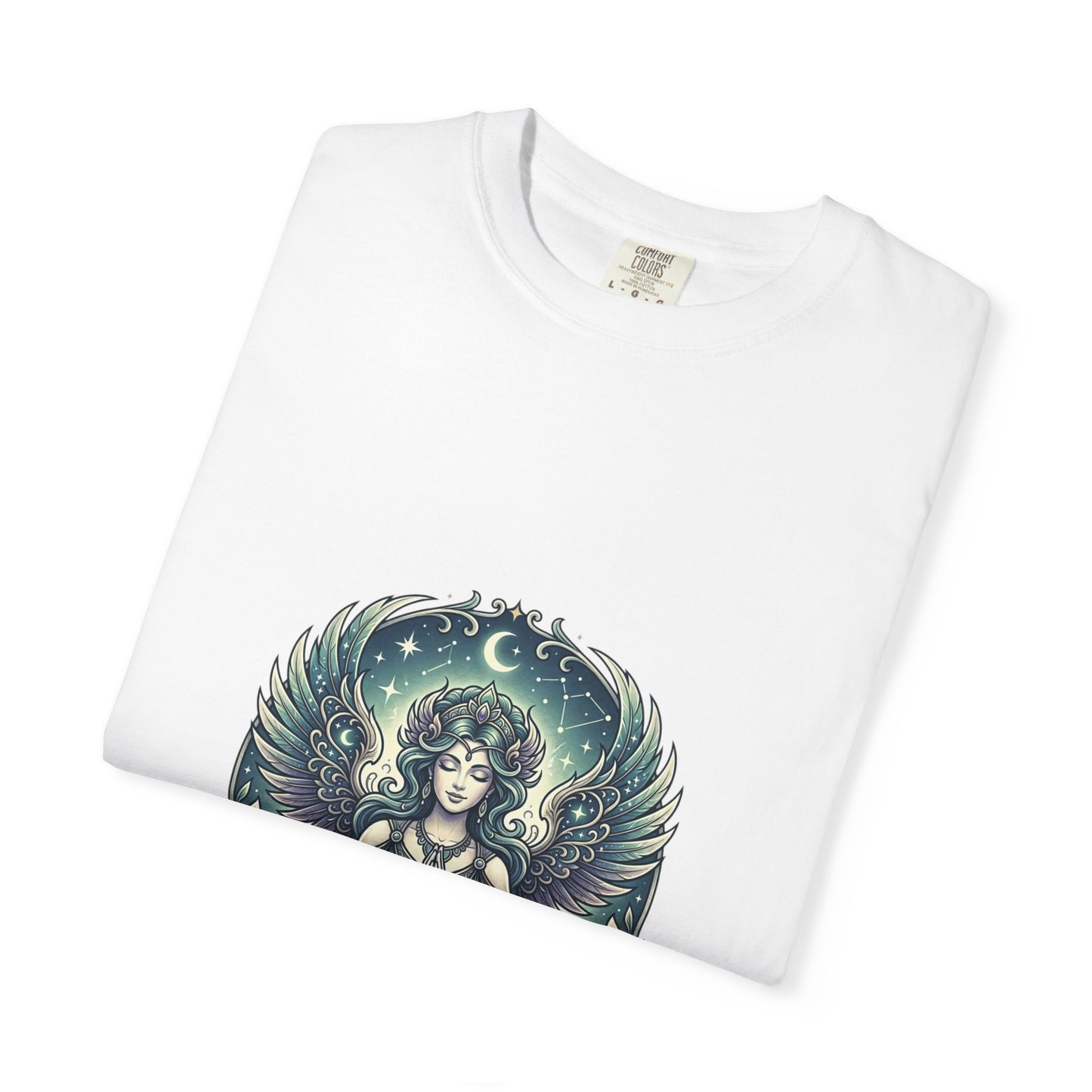 Angel Art T-Shirt — "Rise in Grace" Spiritual Graphic Tee