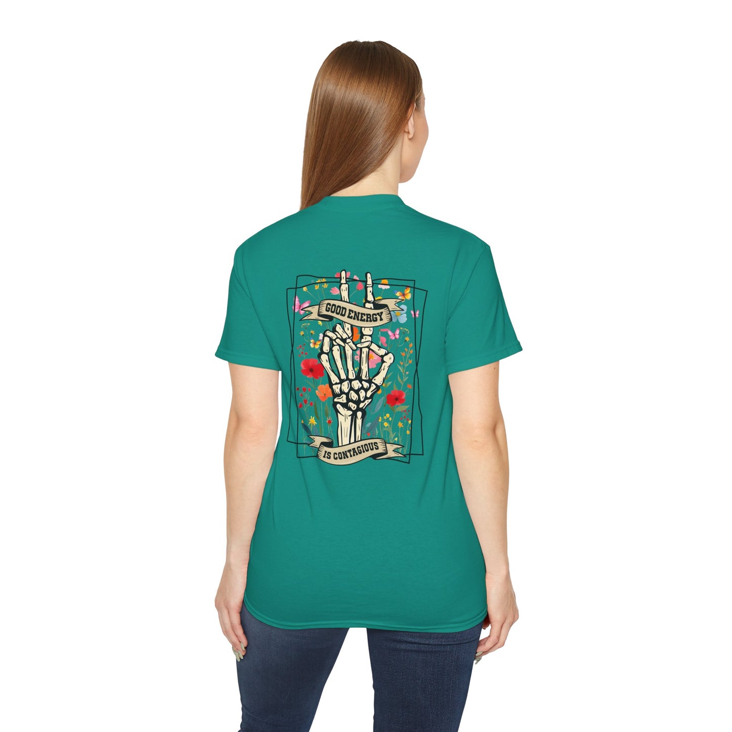 “Good Energy is Contagious” Graphic T-Shirt