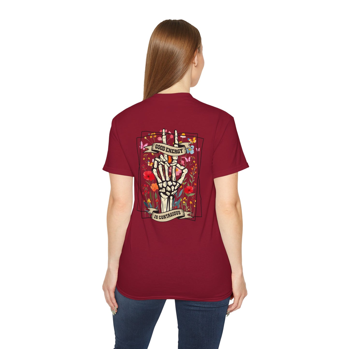 “Good Energy is Contagious” Graphic T-Shirt