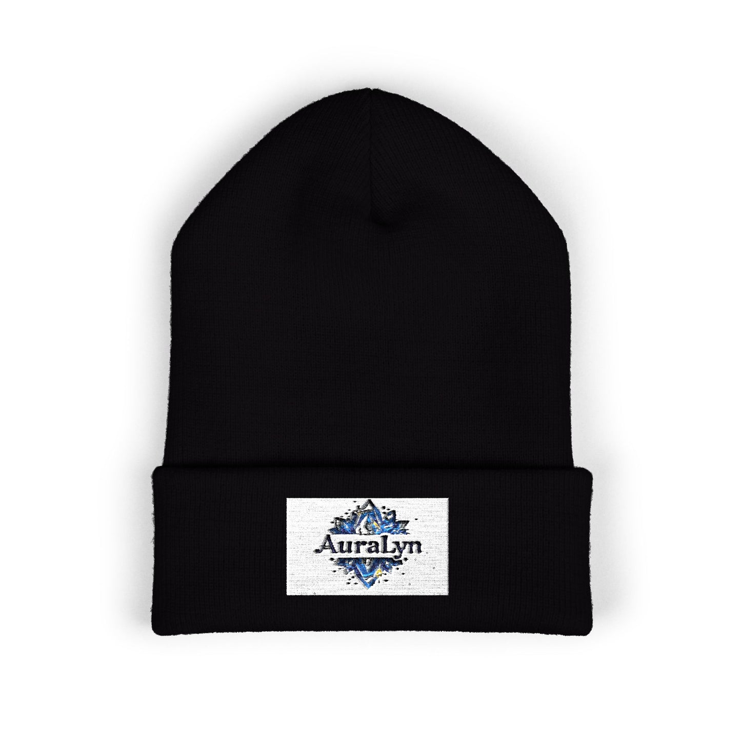 Embroidered Cuffed AuraLyn Beanie