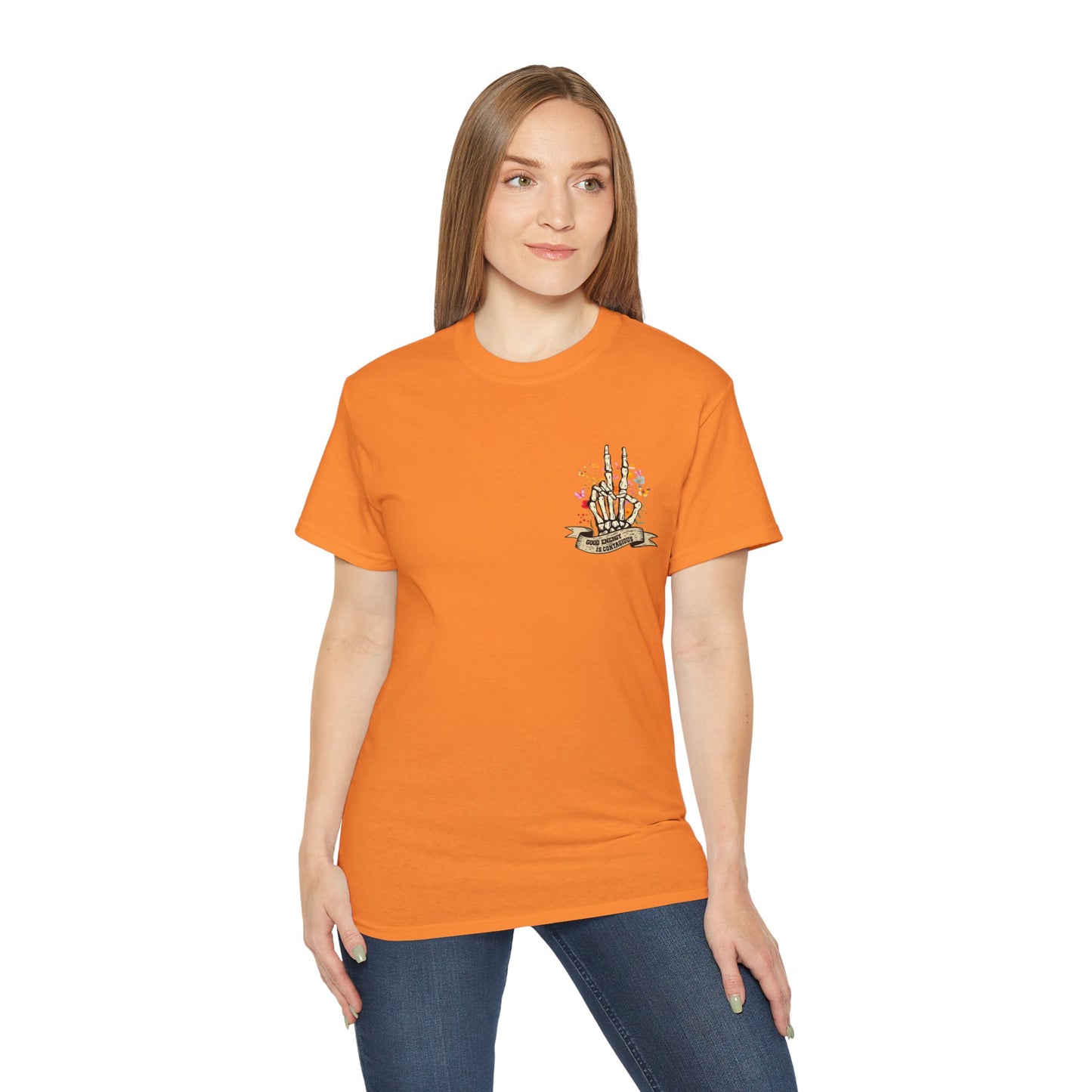 “Good Energy is Contagious” Graphic T-Shirt