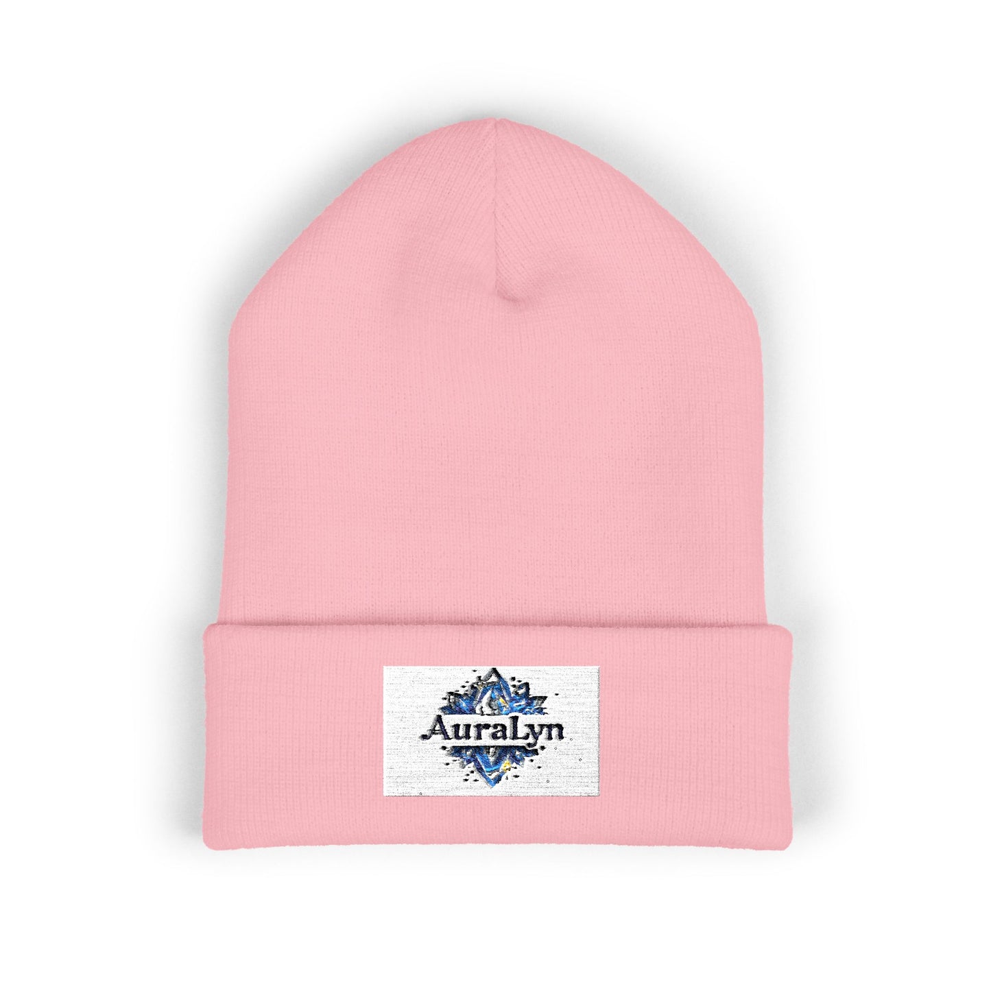 Embroidered Cuffed AuraLyn Beanie