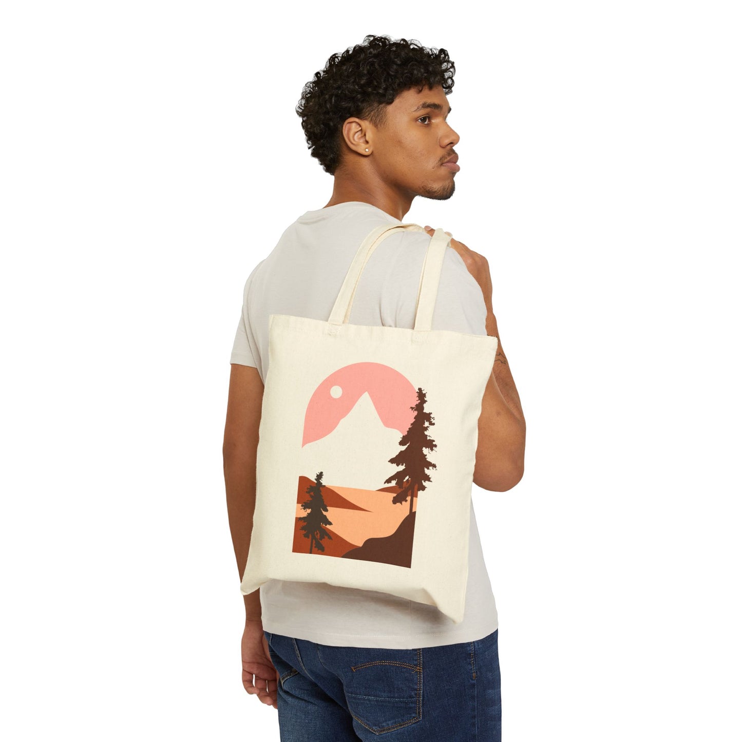 Mountain Sunset Tote Bag