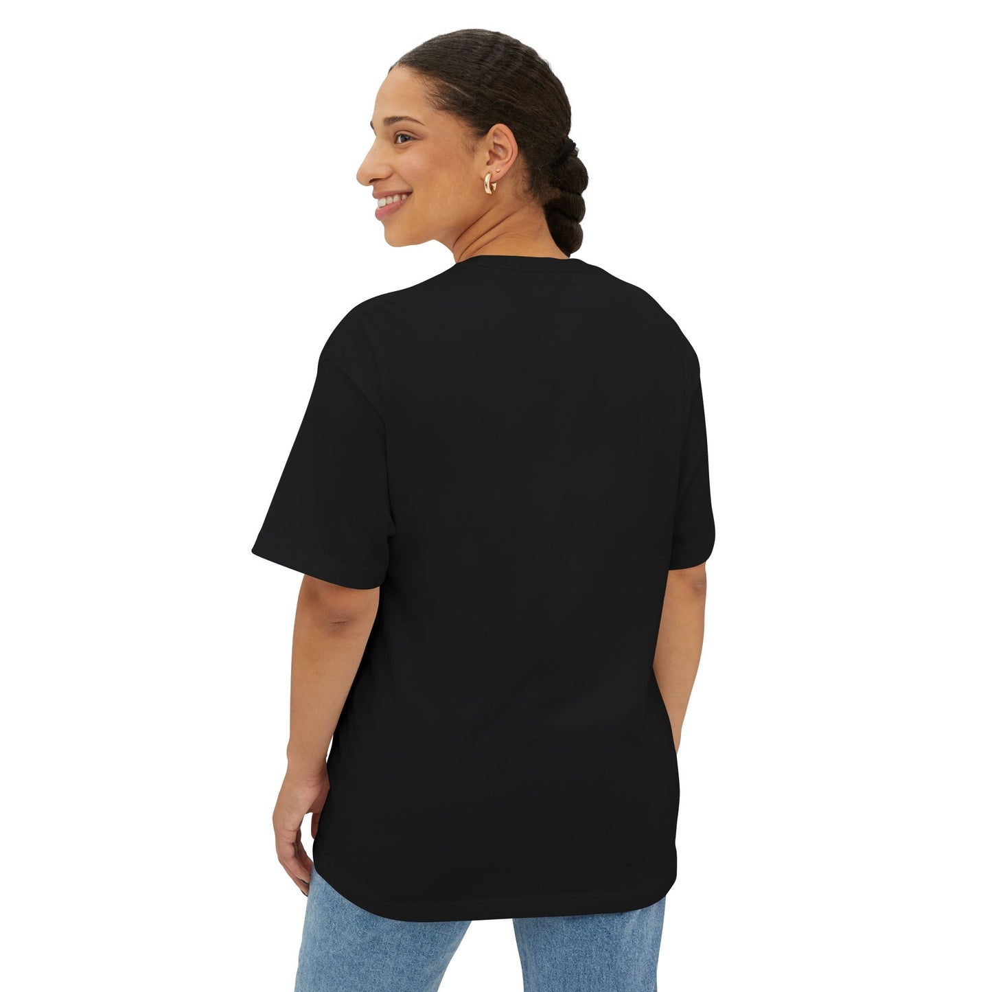 Spiritually Optimistic Tee — "I’m Not Delusional, I’m Spiritually Optimistic" Oversized Boxy Shirt