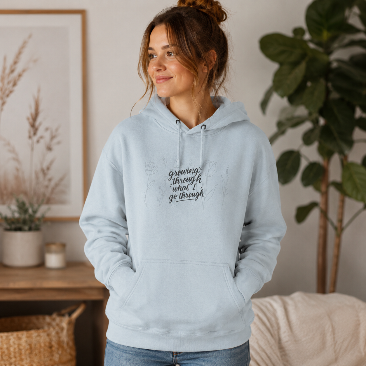 Growing Through What I Go Through Hoodie
