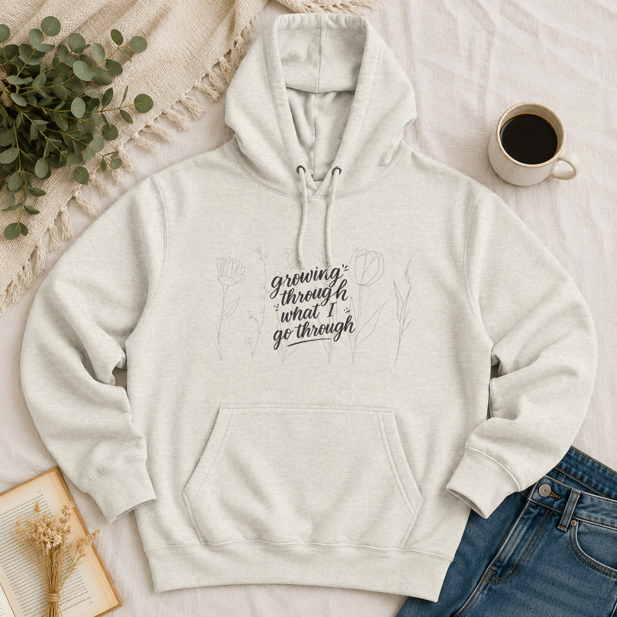 Growing Through What I Go Through Hoodie