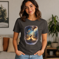 Galaxy Tree Tri-Blend T-Shirt — Celestial Tree of Life Graphic Tee