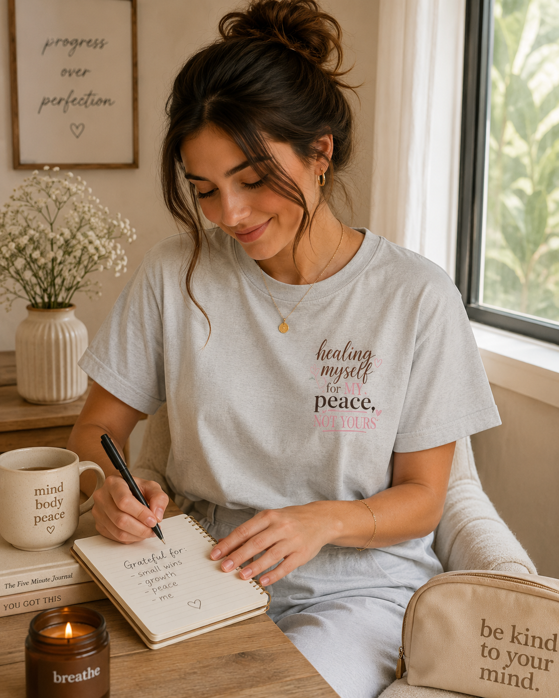 Healing myself for MY peace, not yours- Tshirt