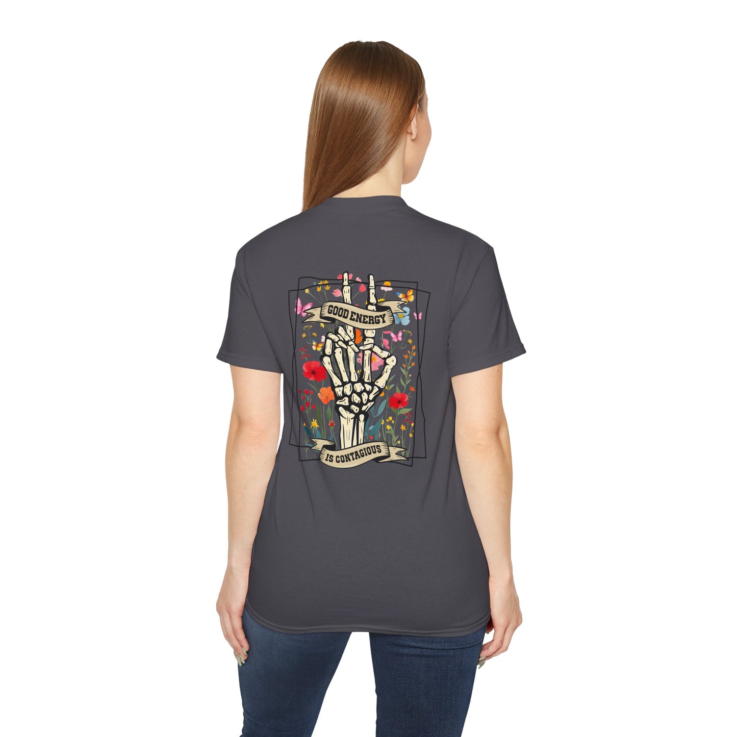 “Good Energy is Contagious” Graphic T-Shirt