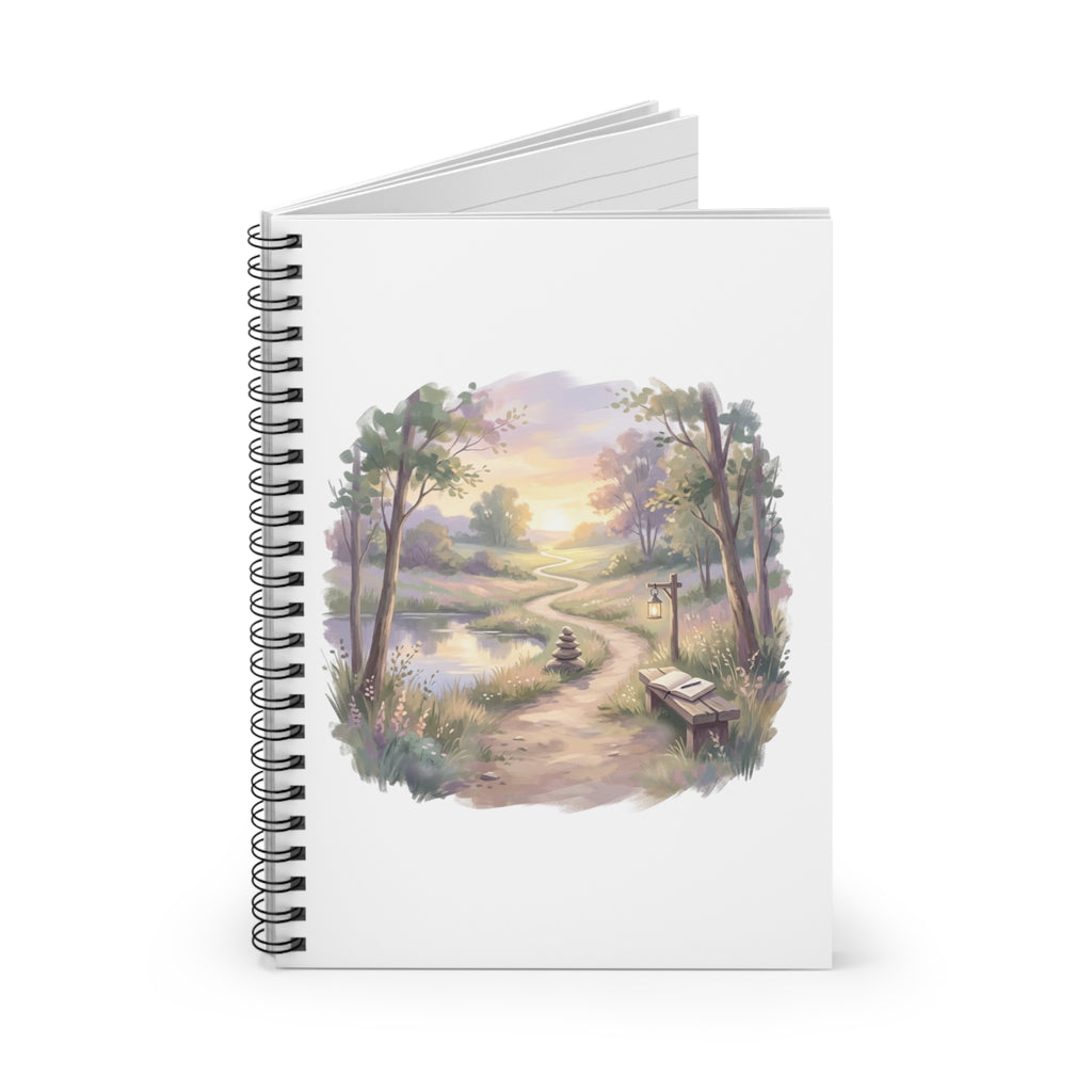 The New Day Within Journal - Scenic Sunrise Spiral Notebook for Healing, Reflection & New Beginnings