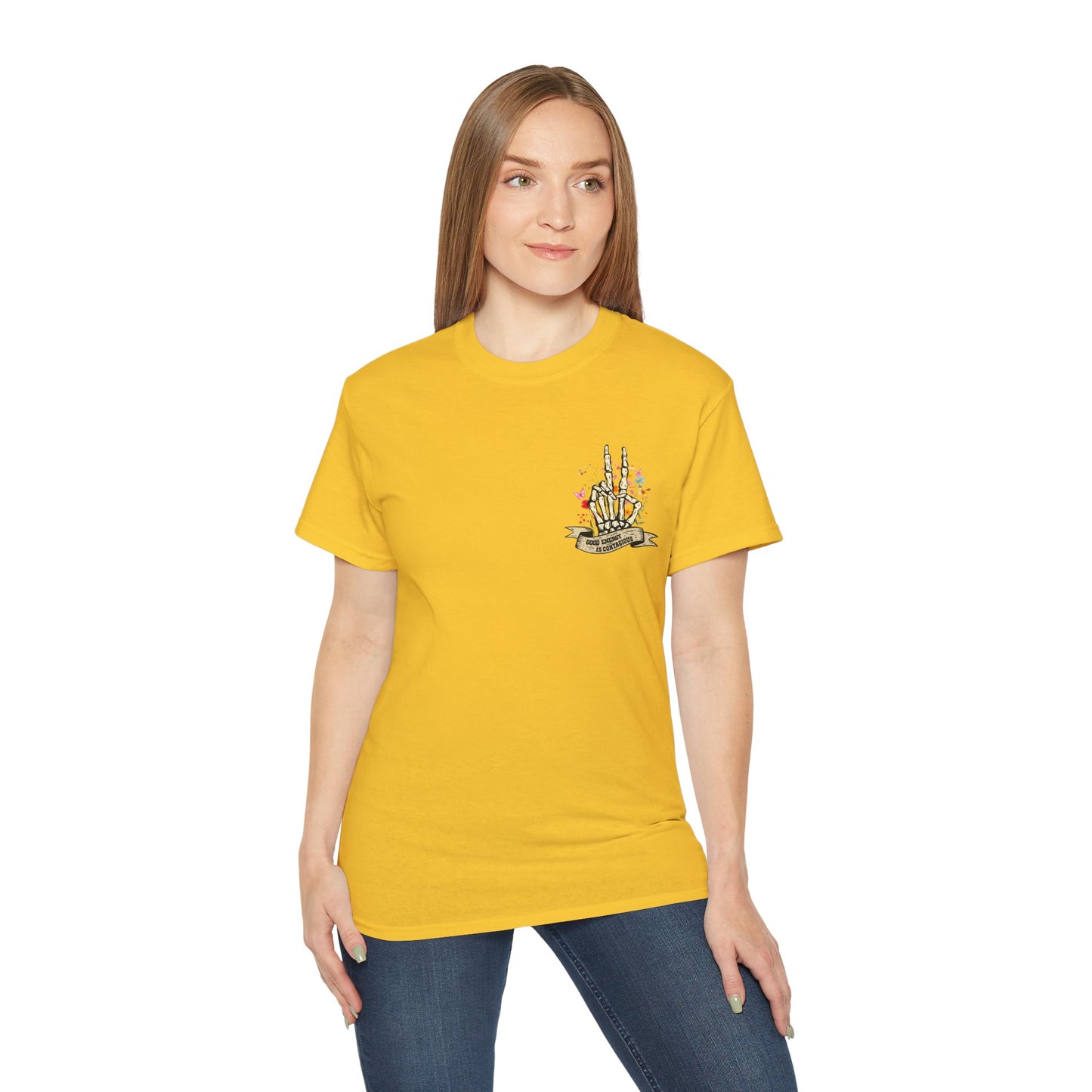 “Good Energy is Contagious” Graphic T-Shirt