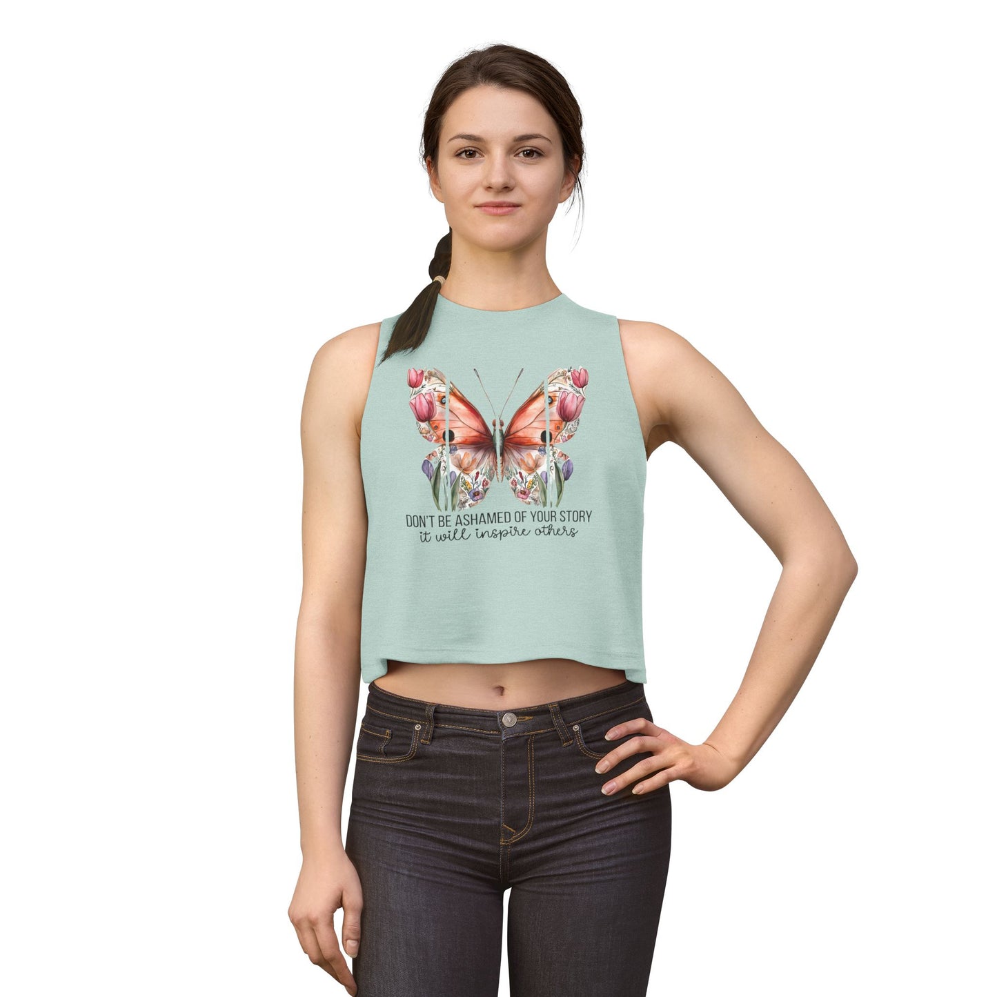 "Don't Be Ashamed of Your Story" Women's Tank