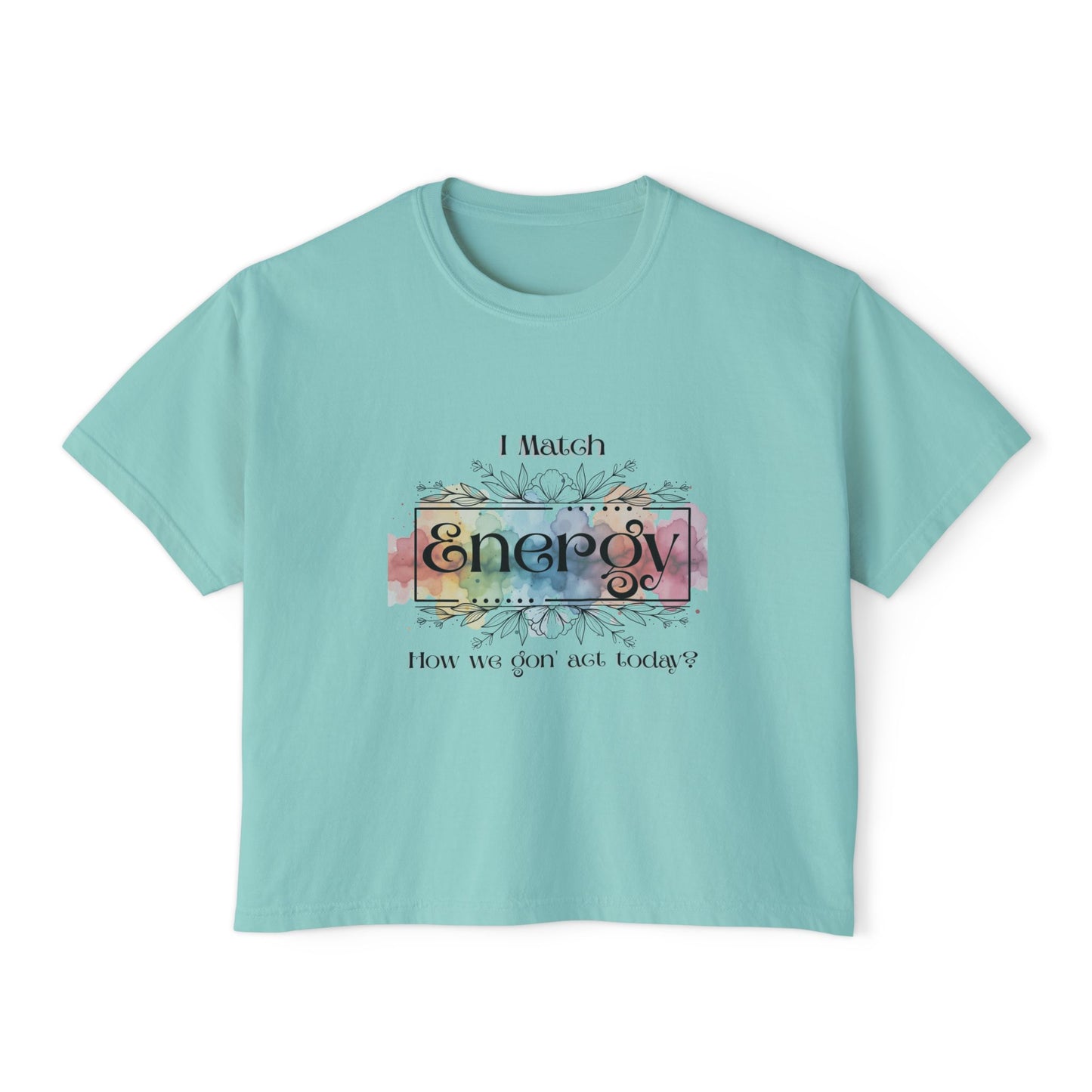 I Match Energy Women's Boxy Tee