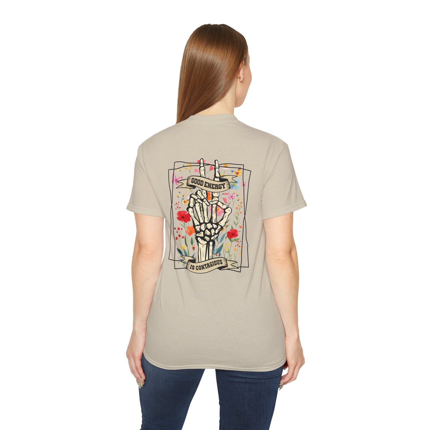 “Good Energy is Contagious” Graphic T-Shirt