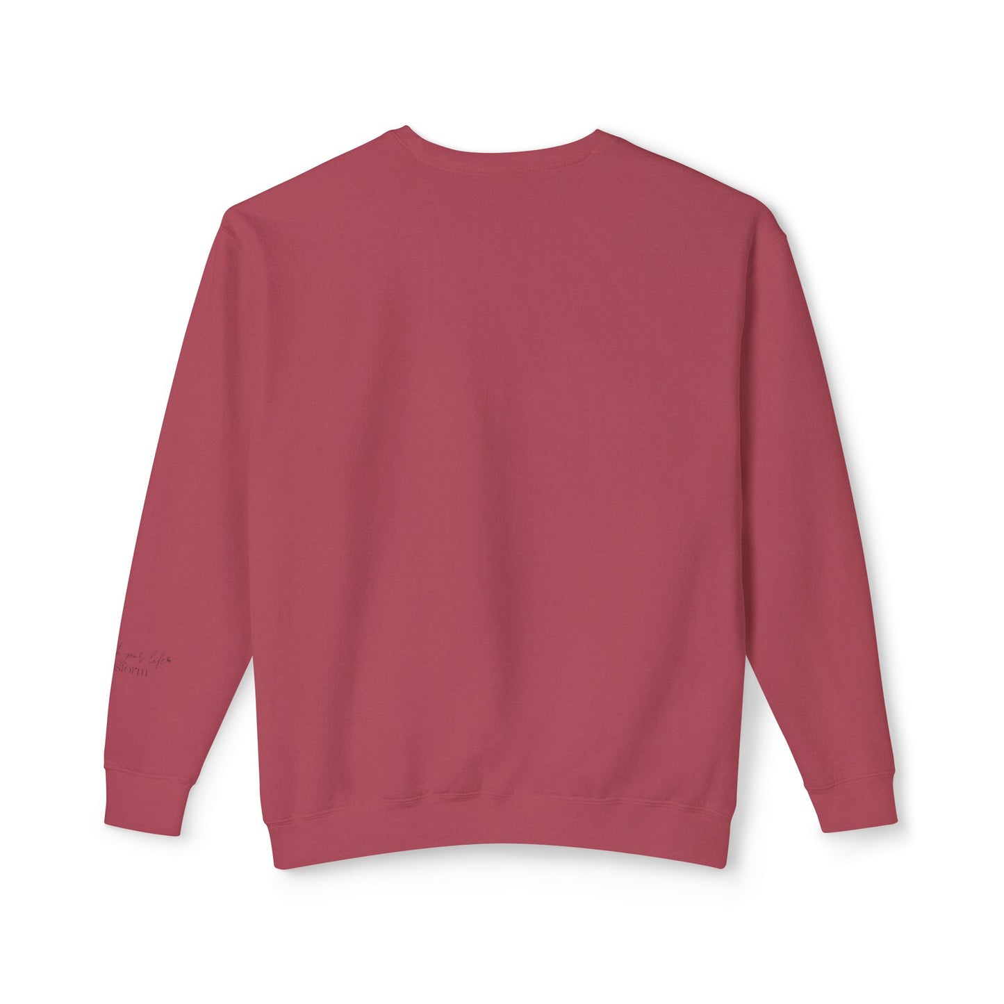 Crewneck Sweatshirt — "Surround Yourself with Positive Vibes"