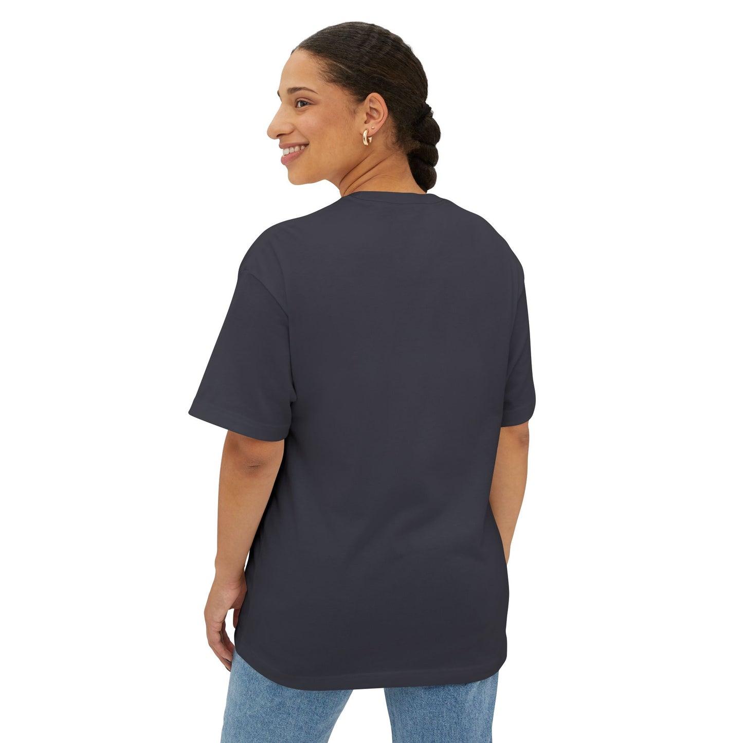 Spiritually Optimistic Tee — "I’m Not Delusional, I’m Spiritually Optimistic" Oversized Boxy Shirt
