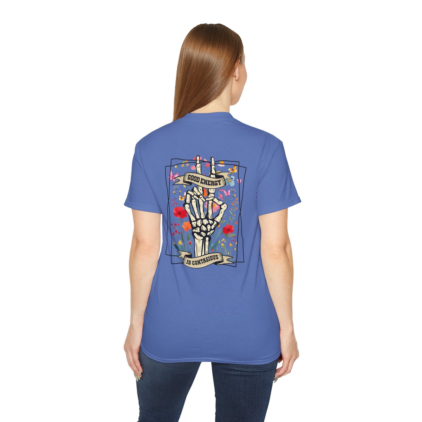 “Good Energy is Contagious” Graphic T-Shirt