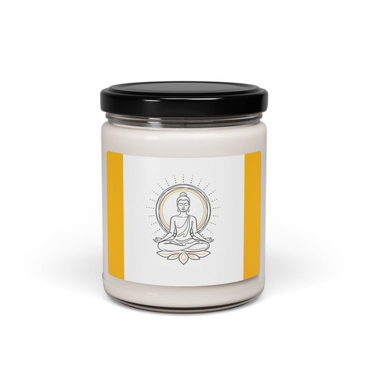 Meditation Soy Candle — 9oz Scented Jar for Mindfulness & Relaxation