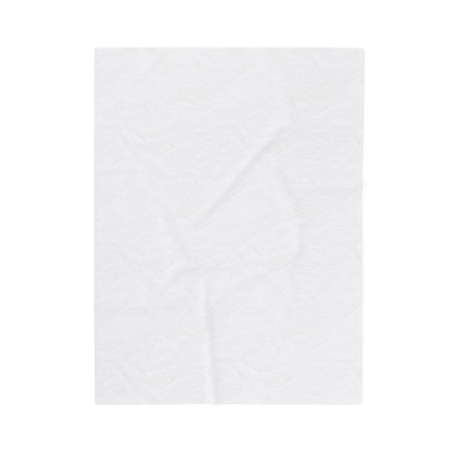 Velveteen Plush Blanket — "The Only Squat I'd Do Is Diddly Squat" Raccoon Cowboy Throw