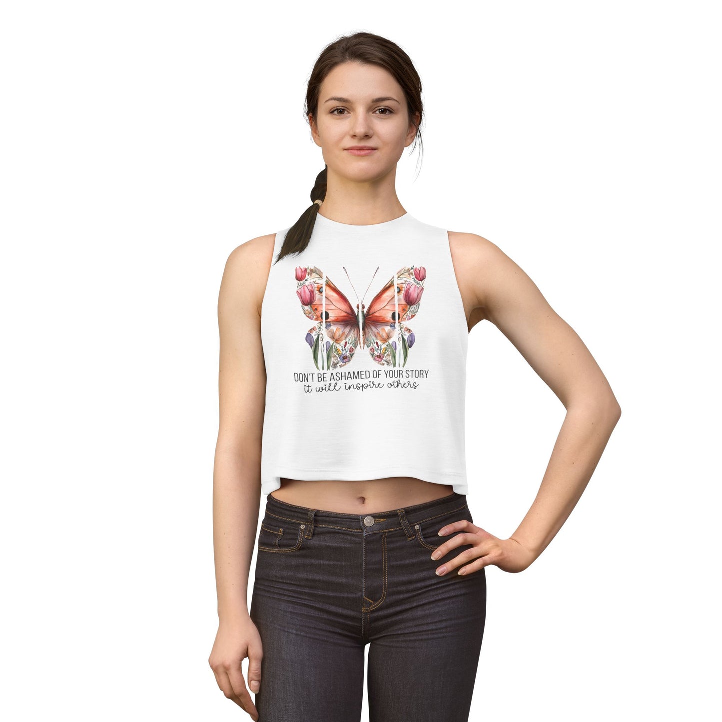 "Don't Be Ashamed of Your Story" Women's Tank