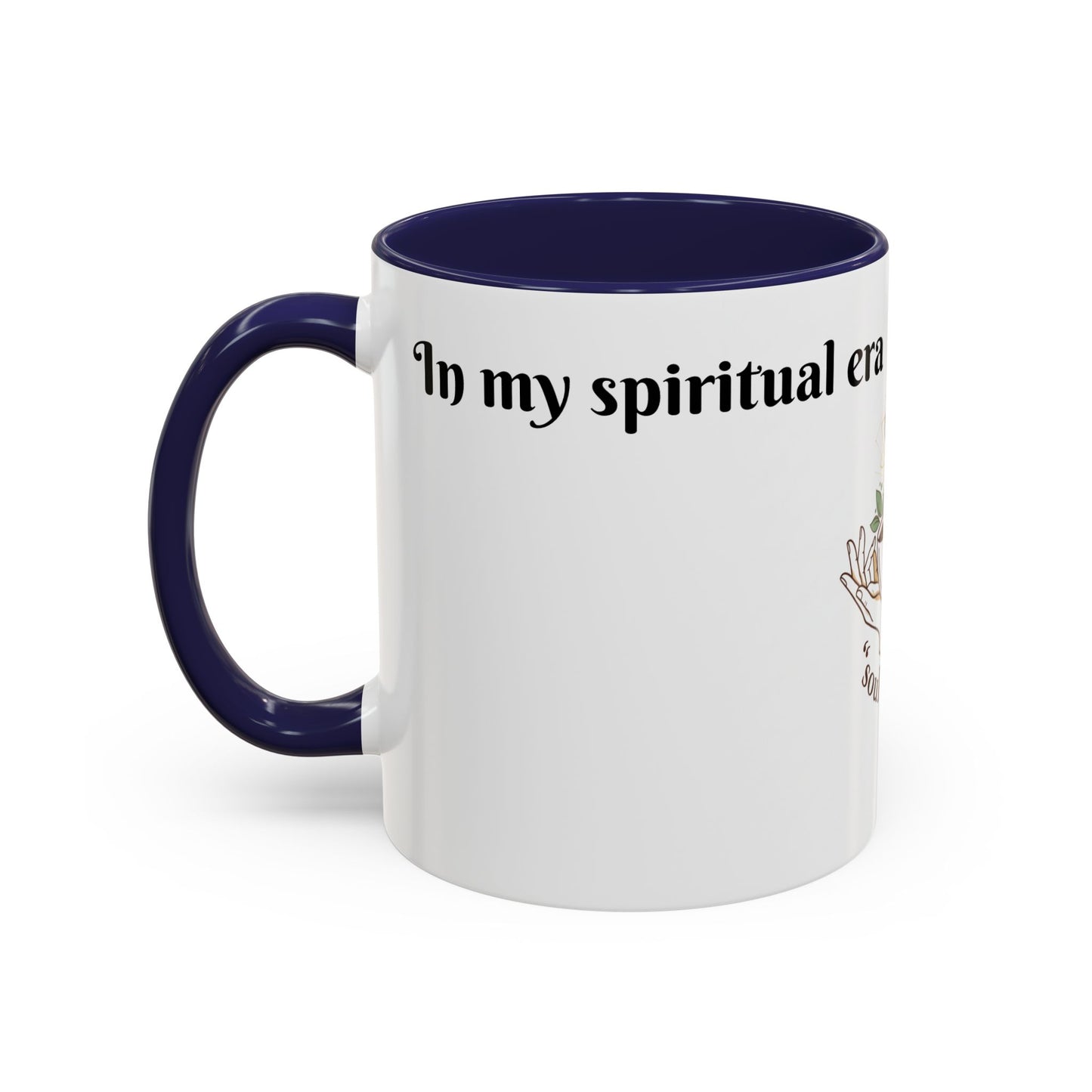 Coffee Mug — "Soul Brewed" Spiritual Coffee Cup (But First, Coffee!)