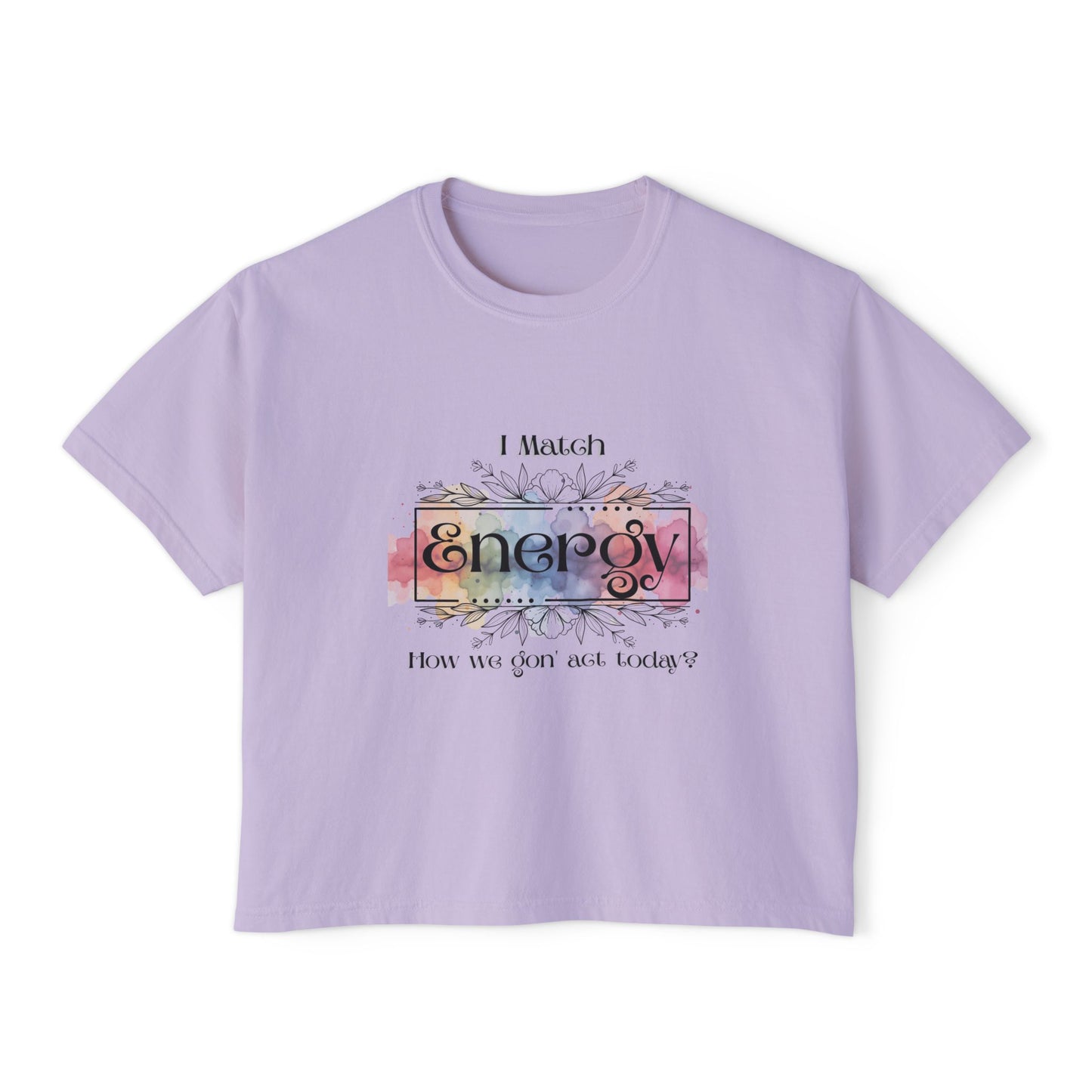 I Match Energy Women's Boxy Tee