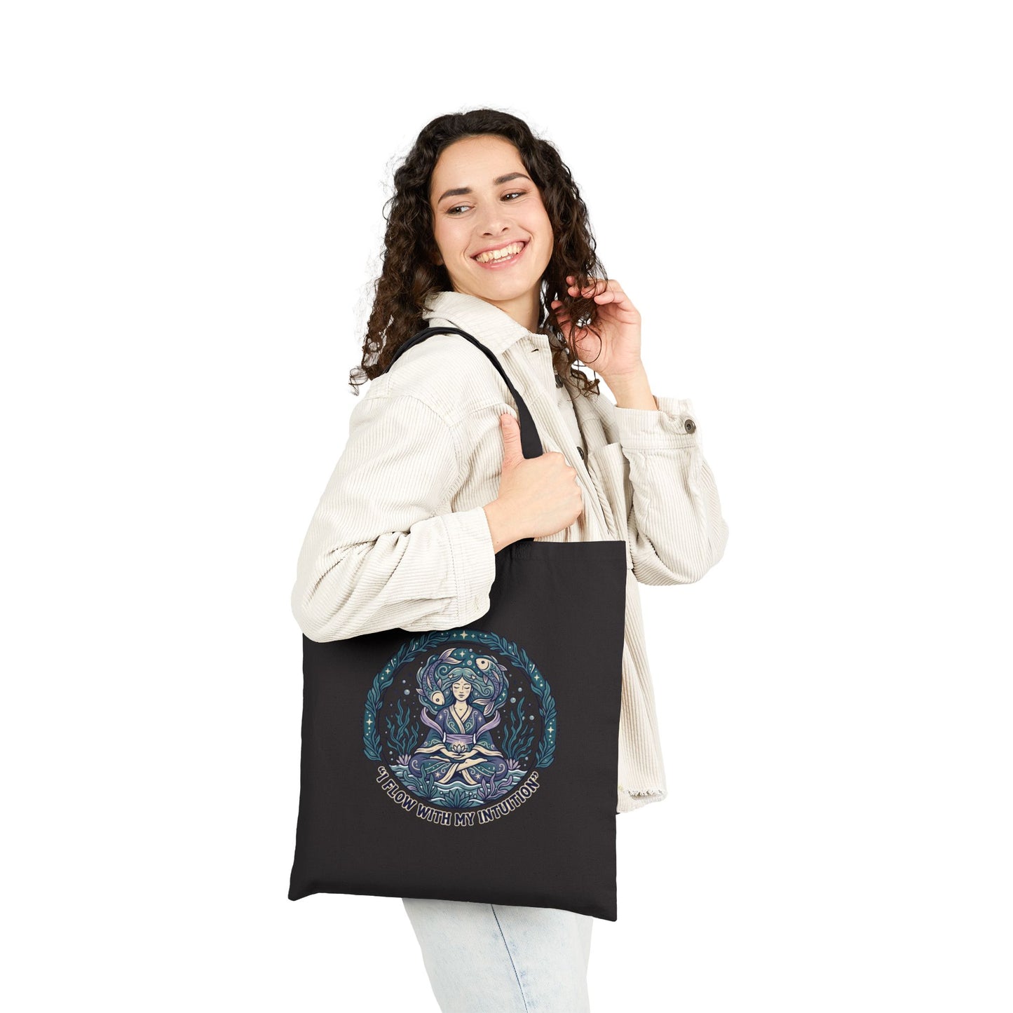 Tote Bag — "I Flow With My Intuition"- Pisces