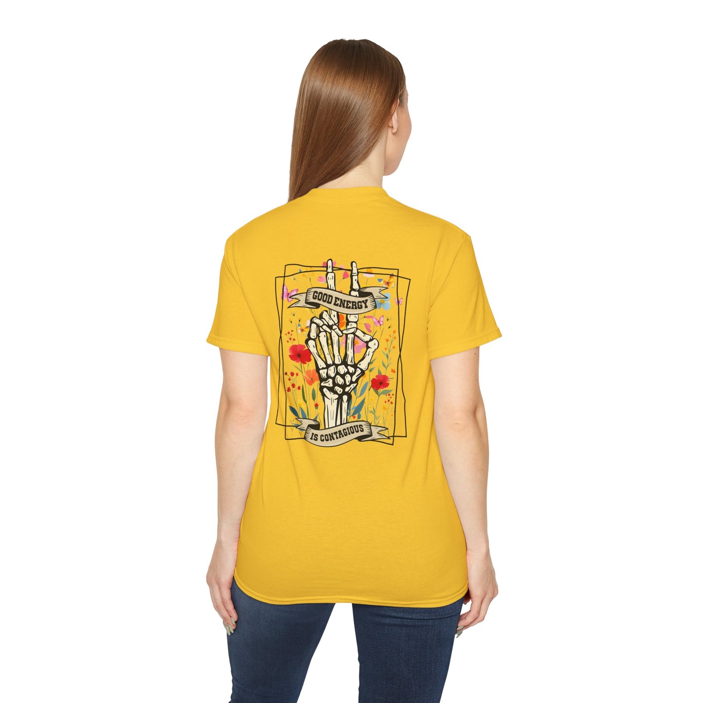 “Good Energy is Contagious” Graphic T-Shirt