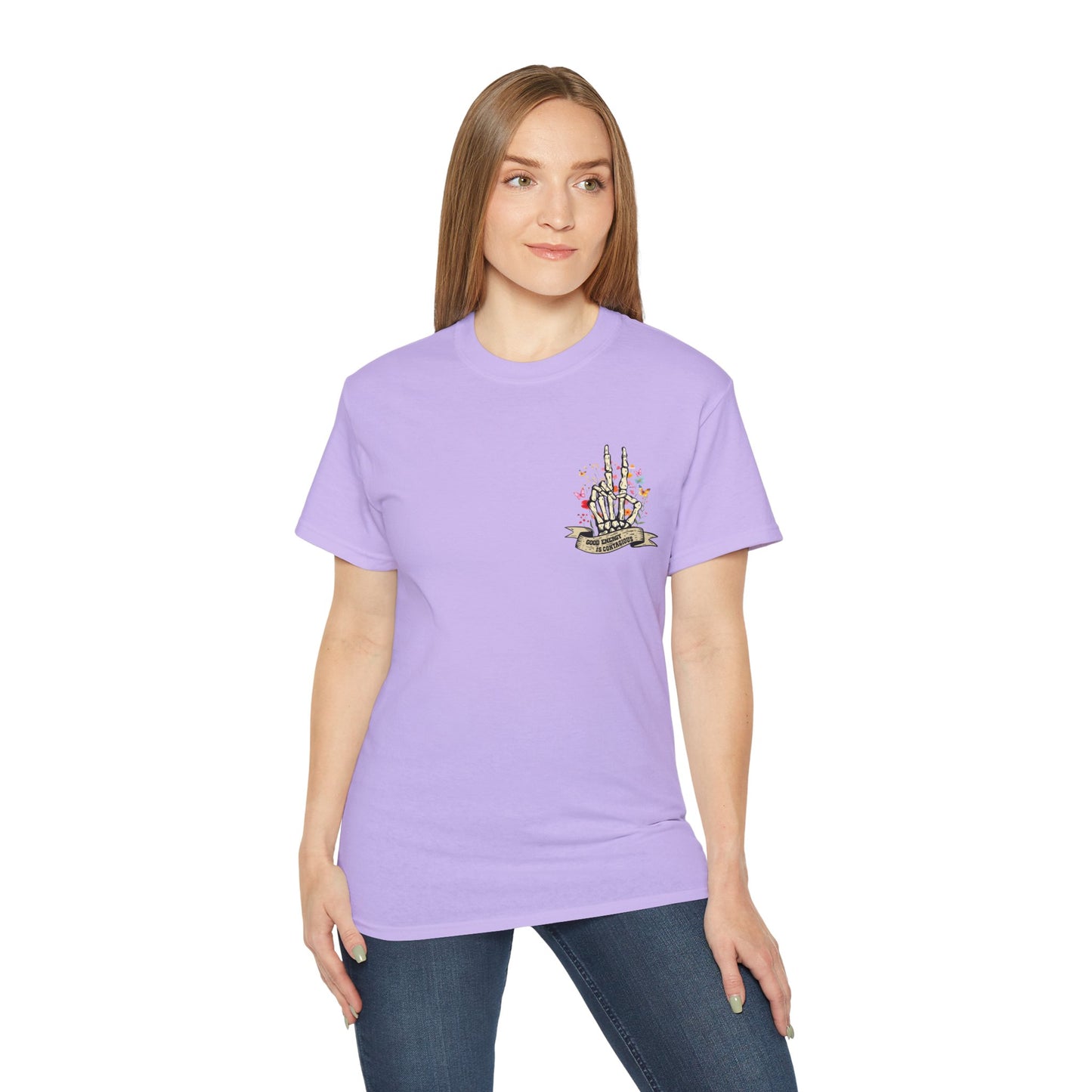 “Good Energy is Contagious” Graphic T-Shirt