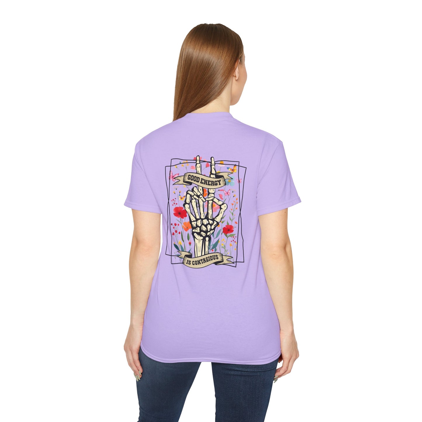 “Good Energy is Contagious” Graphic T-Shirt