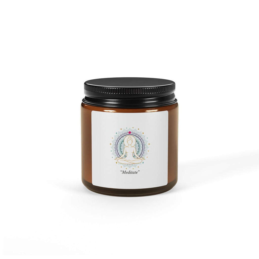 The Return to You Ritual Candle - Amber Jar Soy Candle for Stillness, Reflection & Mindful Self-Care💫