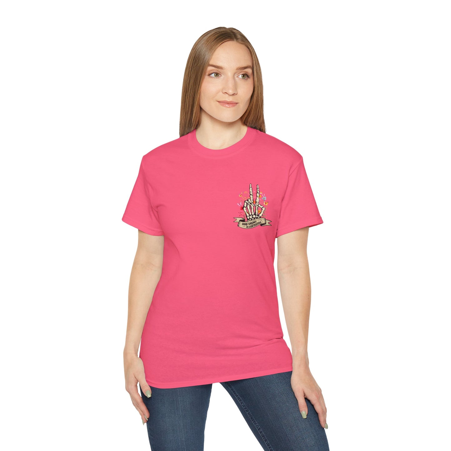 “Good Energy is Contagious” Graphic T-Shirt