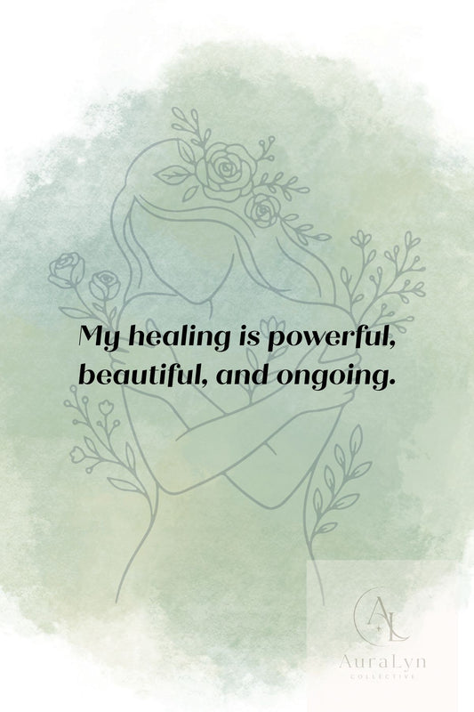 Healing Affirmation Cards PDF